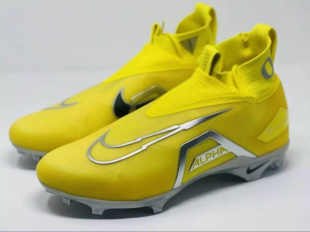 Mens sz 14.5 Nike Alpha Menace Elite 3 Wide Oregon Ducks PE Mens Football Cleats